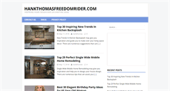 Desktop Screenshot of hankthomasfreedomrider.com